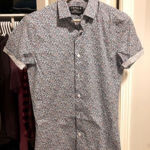 TOPMAN - Muscle Fit - Short sleeve shirt